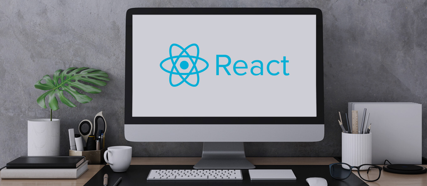 React JS Development Background Banner - Inwizards